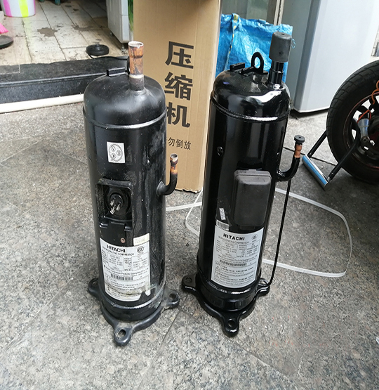 东河中央空调压缩机的更换维修